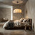 earth tone hanging light, subtle shadow light fixture, artistic ceiling lamp, sculptural lighting piece, designer fabric chandelier, luxury home lighting trends, contemporary wabi sabi decor, minimalist ceiling fixture, organic shape light shade, wave edge linen light, flower petal lamp shade, soft light ceiling fixture, dimmable linen chandelier, high end residential lighting, hotel lounge pendant, luxury apartment decor, bespoke lighting fixture, custom height chandelier, long cable pendant light, versatile ceiling fixture, modern interior design trends, natural home lighting, stylish linen pendant, high quality fabric lamp, premium lighting fixture, modern aesthetic ceiling light, architectural interior fixture, wabi sabi home lighting, Japandi bedroom light, 60cm linen light