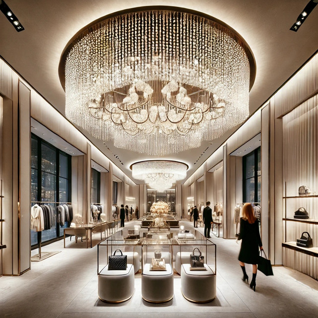 ​Chandeliers and Customer Experience: How Lighting Influences Shopper Behavior in Retail Architecture