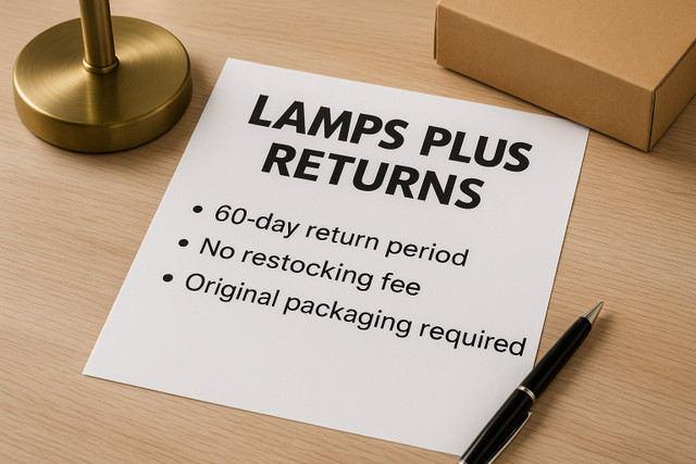 Lamps Plus Returns: What You Need to Know About the Return Policy and Process