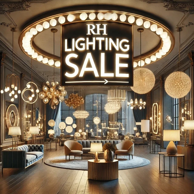 Seasonal RH Lighting Sale: The Best Times of the Year for Discounted Luxury Lighting