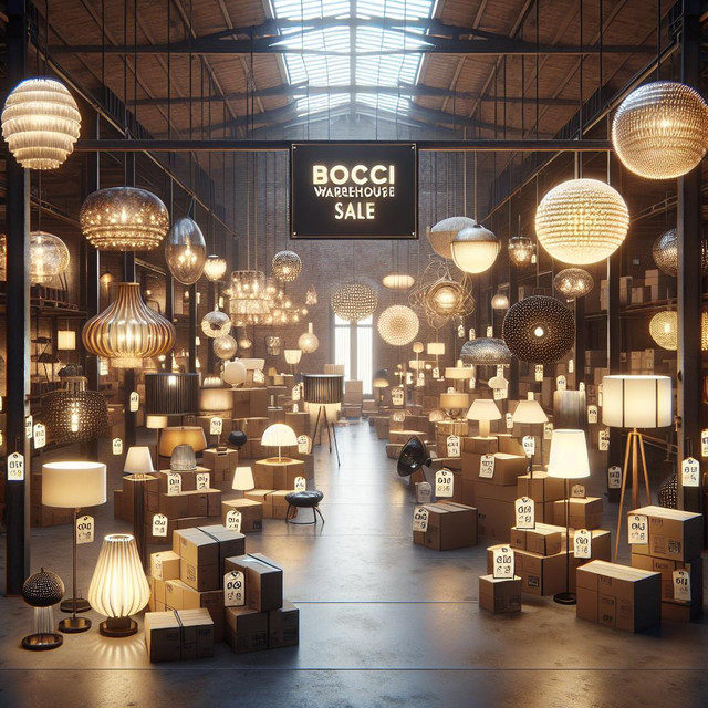 Save Big on Luxury Lighting at the Bocci Warehouse Sale