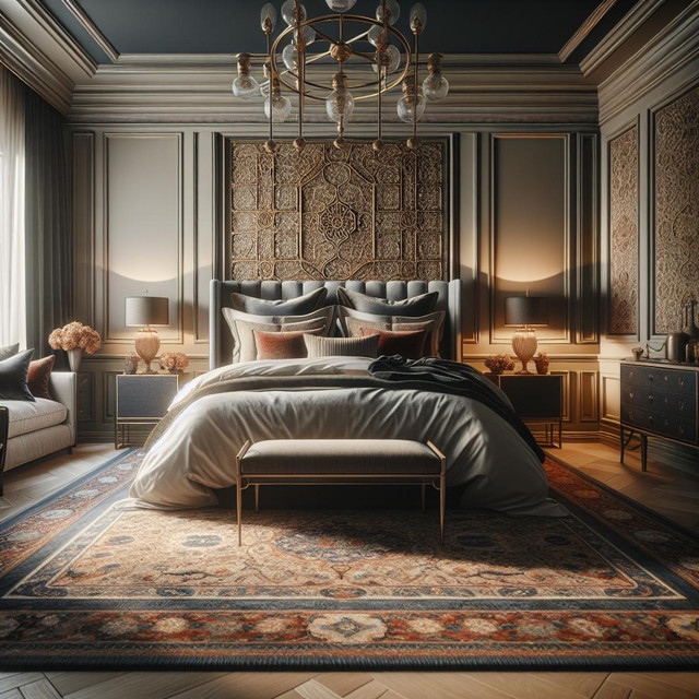 The Best of Ralph Lauren Bedroom: Bedding, Rugs, and Elegant Furnishings