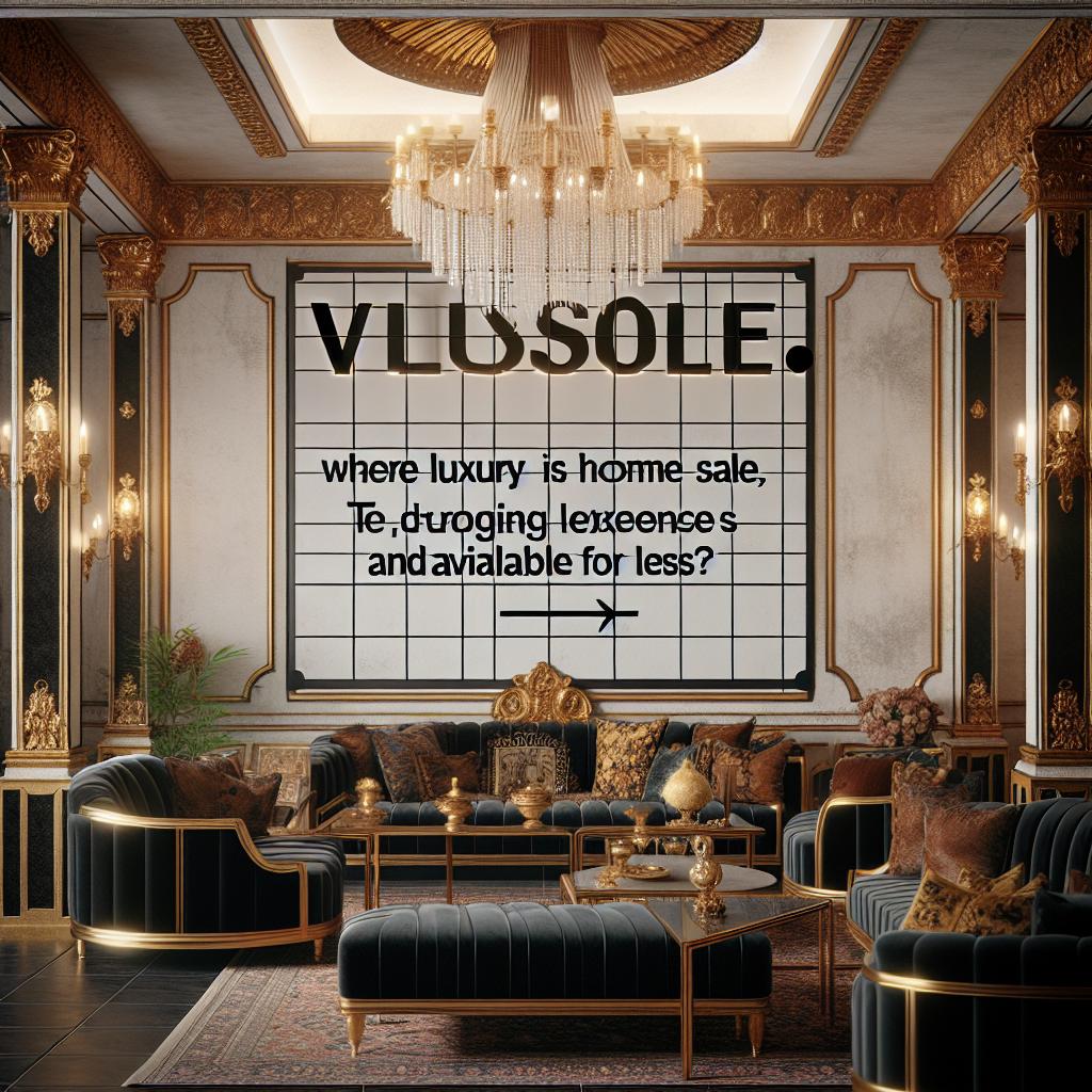 Don’t Miss the Versace Home Sale Luxury Redefined for Less