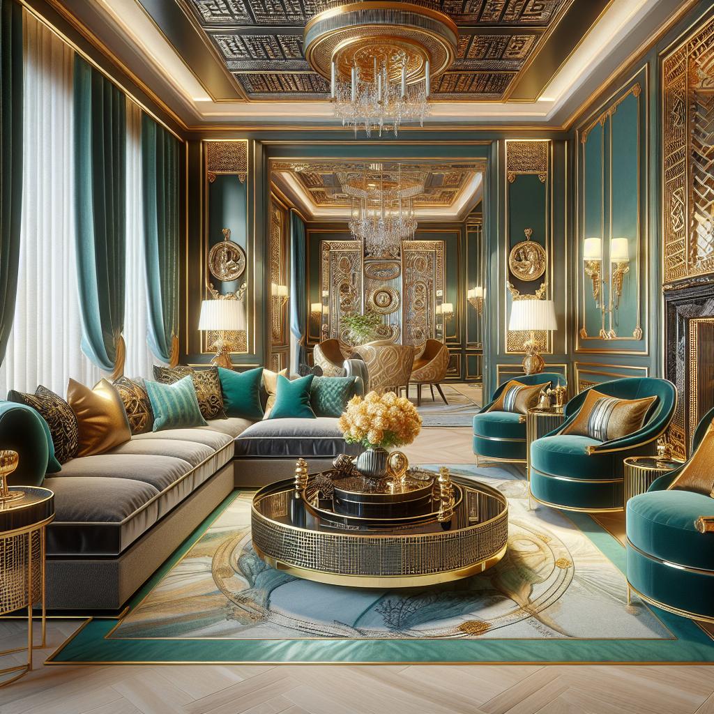 Exploring Versace Furniture Design How to Bring Glamour Into Your Home jasboutique