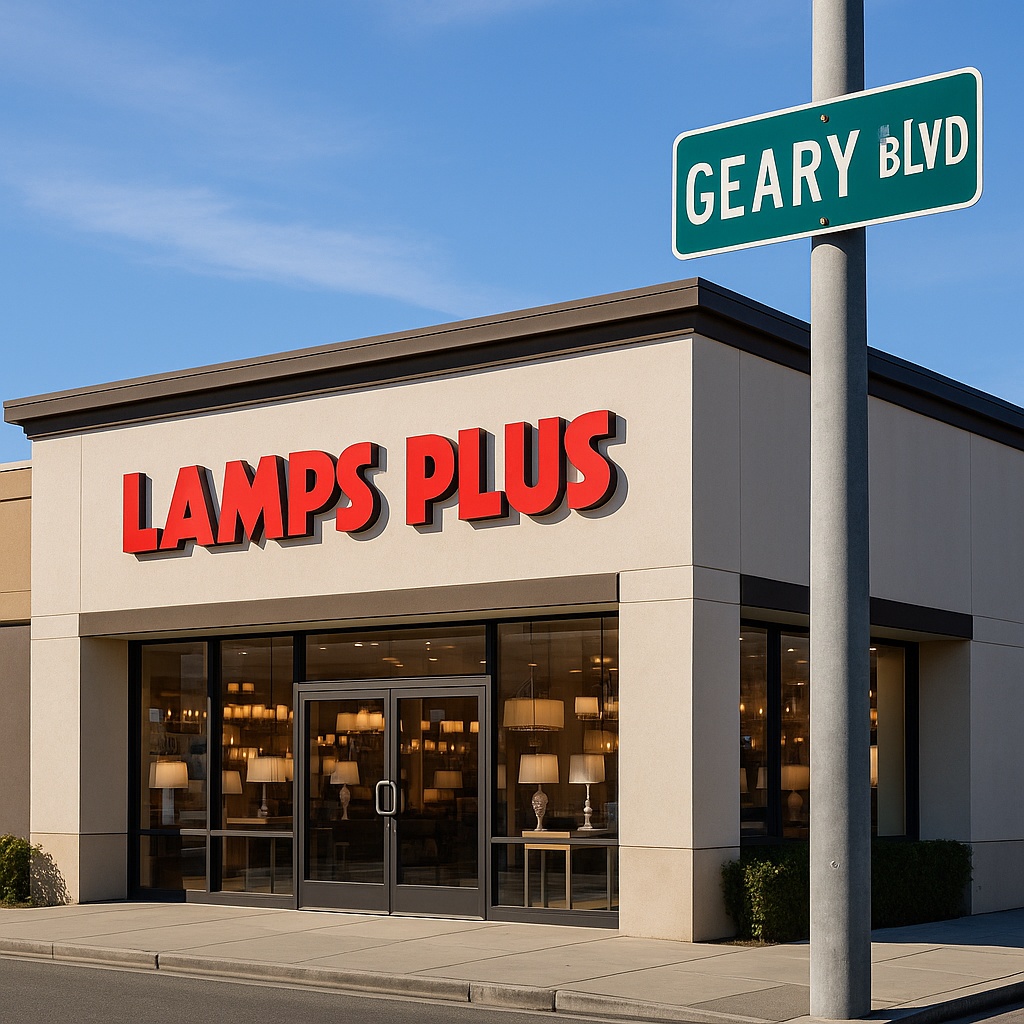 A Local Gem: What to Expect at Lamps Plus Geary Blvd, San Francisco ...