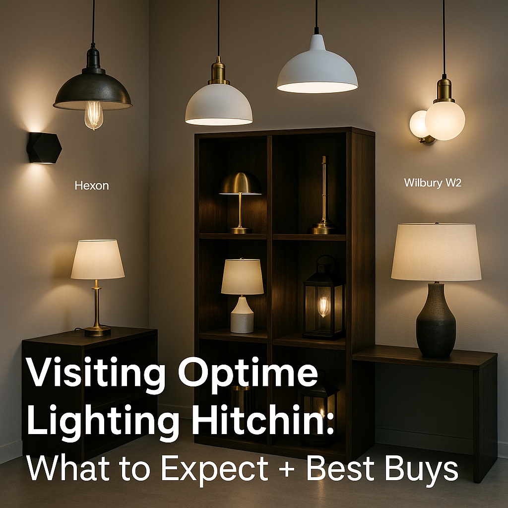 Visiting Optime Lighting Hitchin: What to Expect + Best Buys ...
