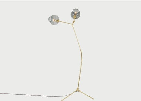 London Studio Collection - Branching Metal Arms With Glass Bubbles ...