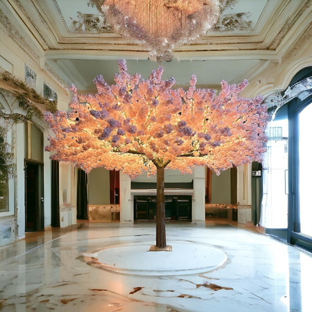 Artificial tree with lights discount