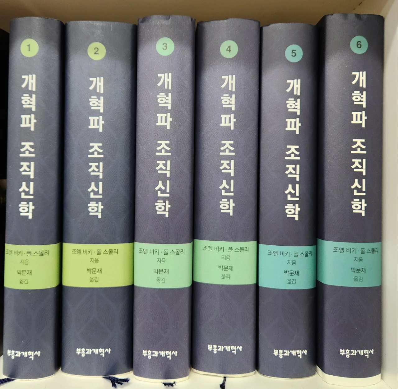 [중고] 개혁파 조직신학 1~6 세트 Reformed Systematic Theology