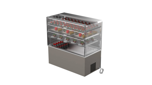 Drop-In kylmävitriini itsepalvelu KL DI SQ 1200 3TP