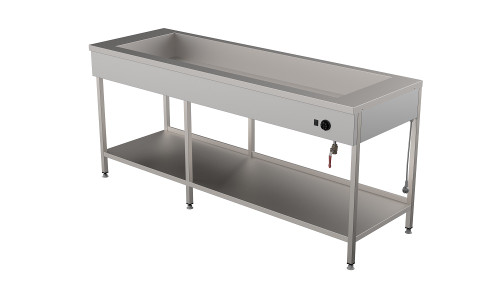 Lämpöhaude avojalustalla LHJ 2000