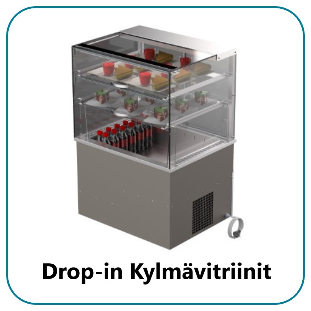 drop in kylmävitriinit