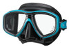 (1) TUSA M212 Freedom Ceos Prescription Diving Mask – Black Ocean Green with Black Silicone (Adult Size QB-OG)