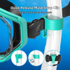Kids Prescription Dive Snorkel Mask - easy clip snorkel piece - Goggles N More