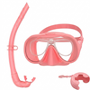(1) Adult Prescription Dive Mask with Snorkel Kit PINK- Goggles N More
