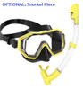 Optional Snorkel Kit Available in matching color Yellow - Goggles N More