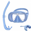 (1) Adults Prescription Dive Snorkel Mask LIGHT BLUE - Goggles N More