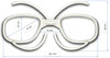 Dimensions of Goggles Insert - Type 3