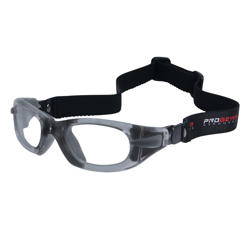 Progear Small Kids Sports Goggles Grey +Rx Lenses Kids Sports Glasses
