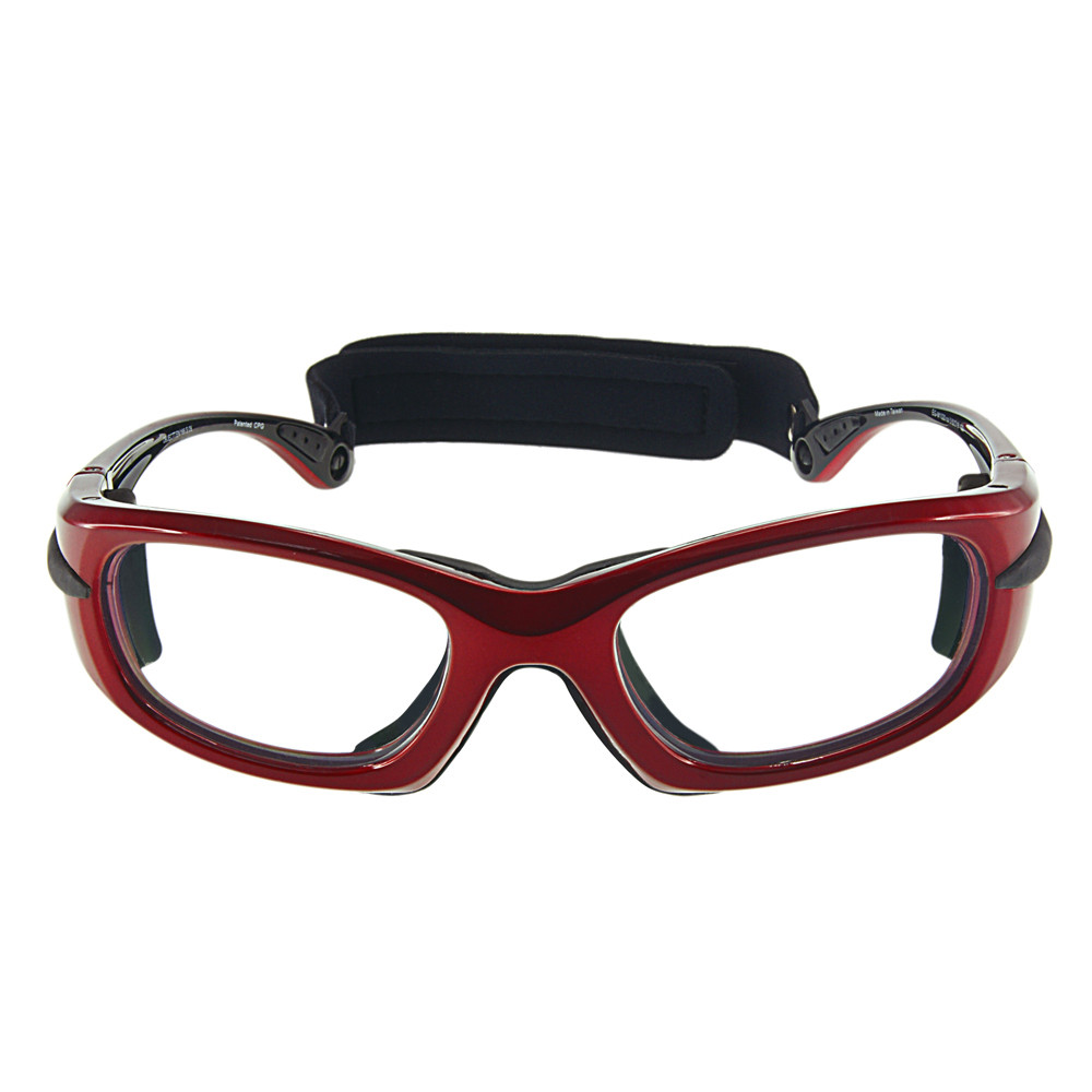 Progear Medium Kids Sports Glasses Red +Rx Lenses Kids Sports Goggles