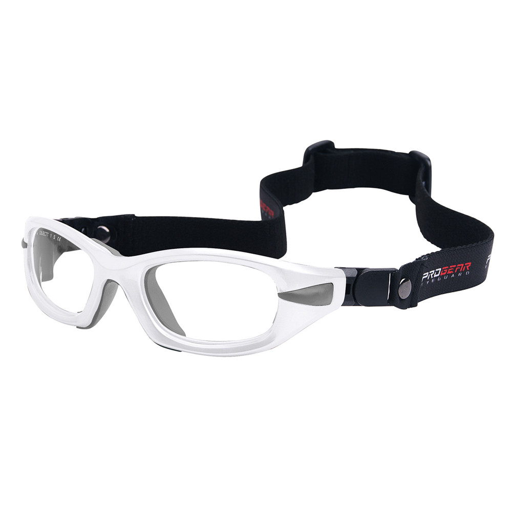 Progear Medium Kids Sports Goggles White +Rx Lenses Kids Sports