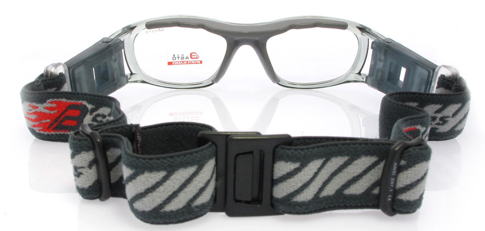 Kids Sports Goggles & Kids Sports Glasses Gray +Rx Lenses Goggles n More