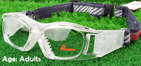 Adult Presciption Sports Goggles & Sports Glasses Clear White Goggles n More