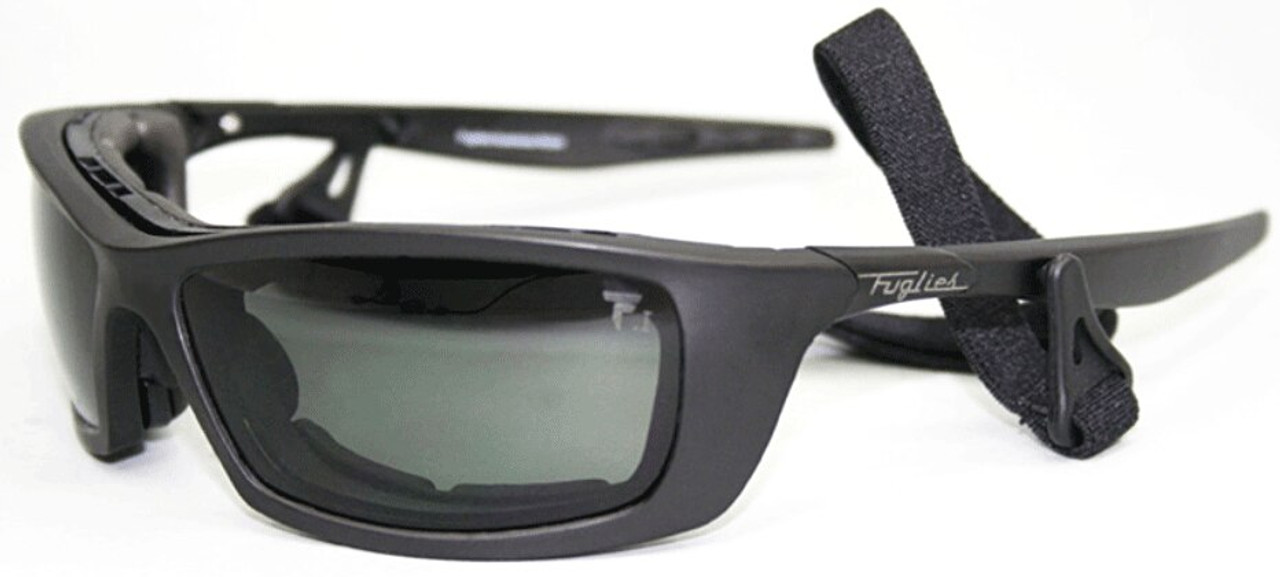[15+ Yrs to Adults] Fuglies Rx04 SAS Military Style Sunglasses [Black] (Prescription/Rx Lenses Available)