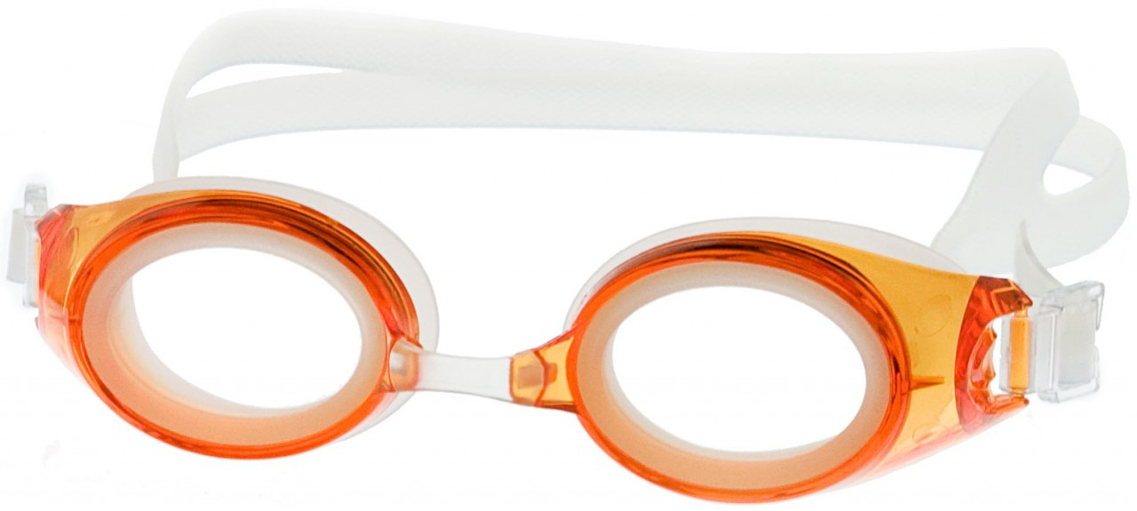 M2P Prescription Swim Goggles (Custom Made to Prescription) - Orange
