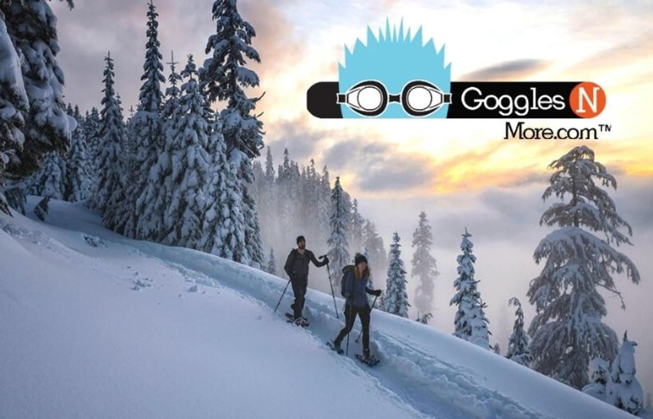 Prescription Goggles and Snowshoes