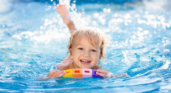 4 Ways to Help Your Child Swim for the First Time