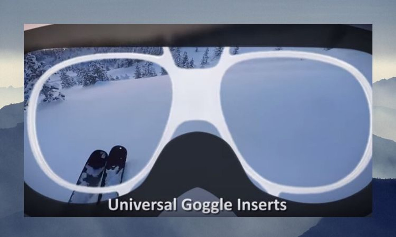 What is a prescription ski goggle insert?