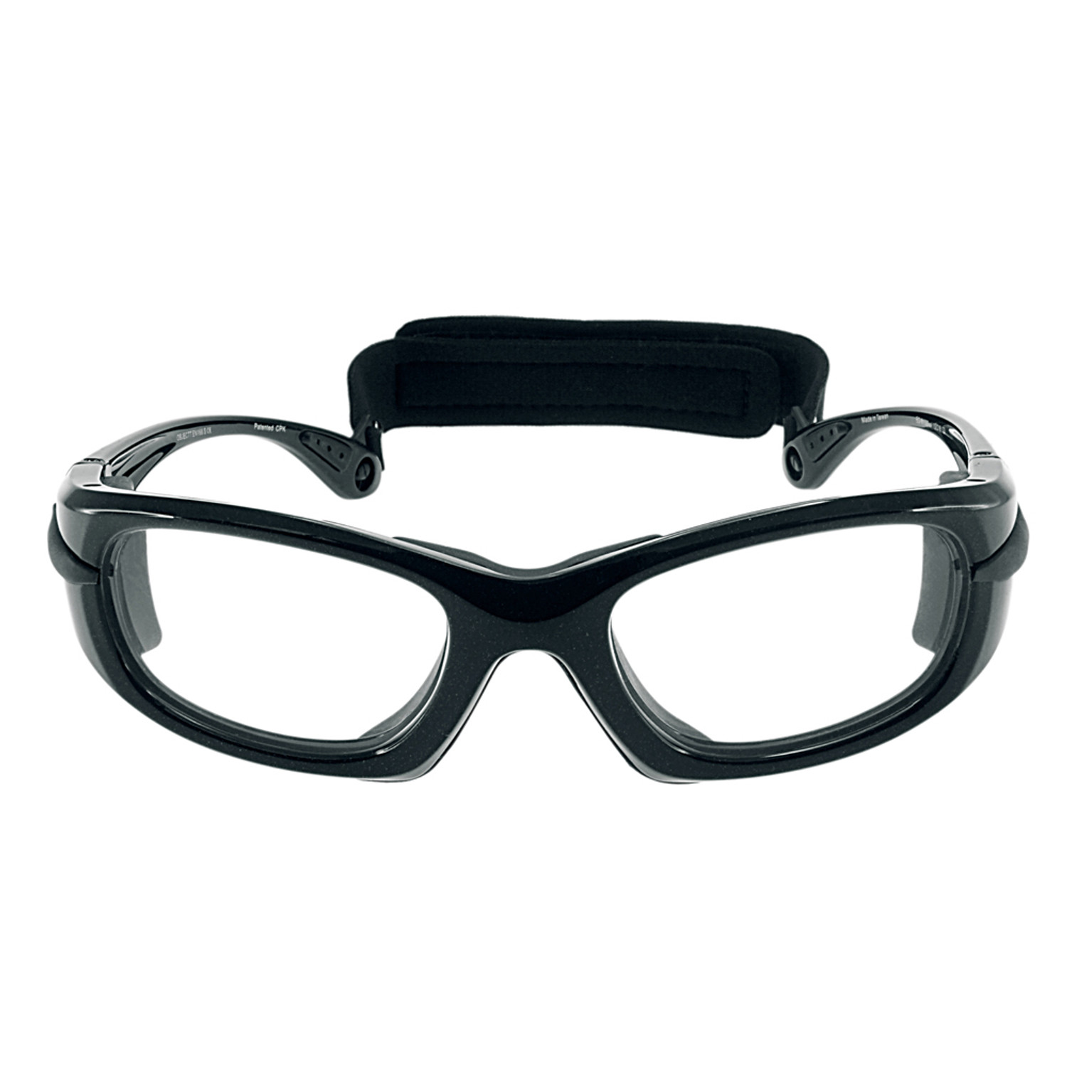 Progear Medium Kids Sports Glasses Black +Rx Lenses - Kids