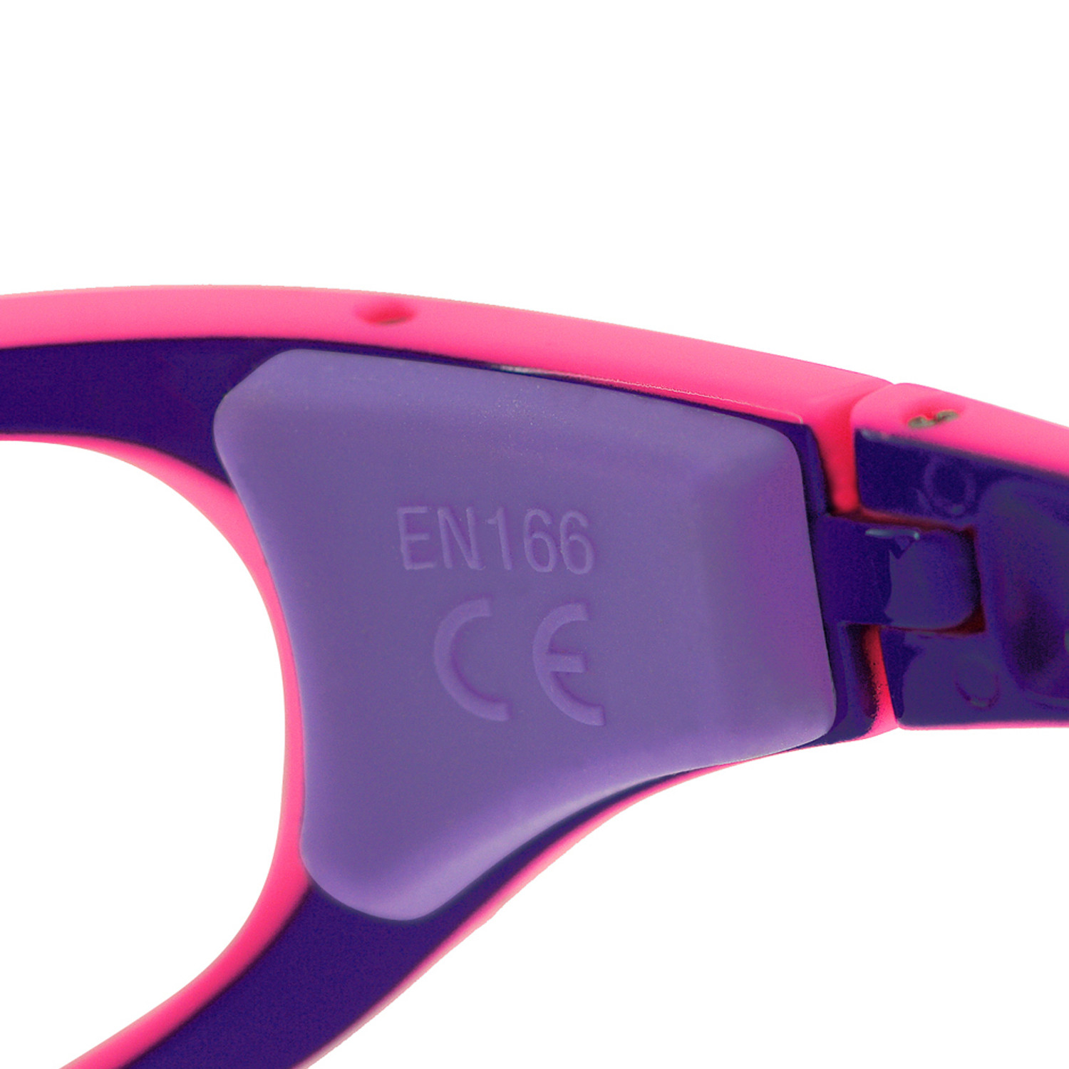 Progear Medium Kids Sports Glasses Matte Neon Pink +Rx
