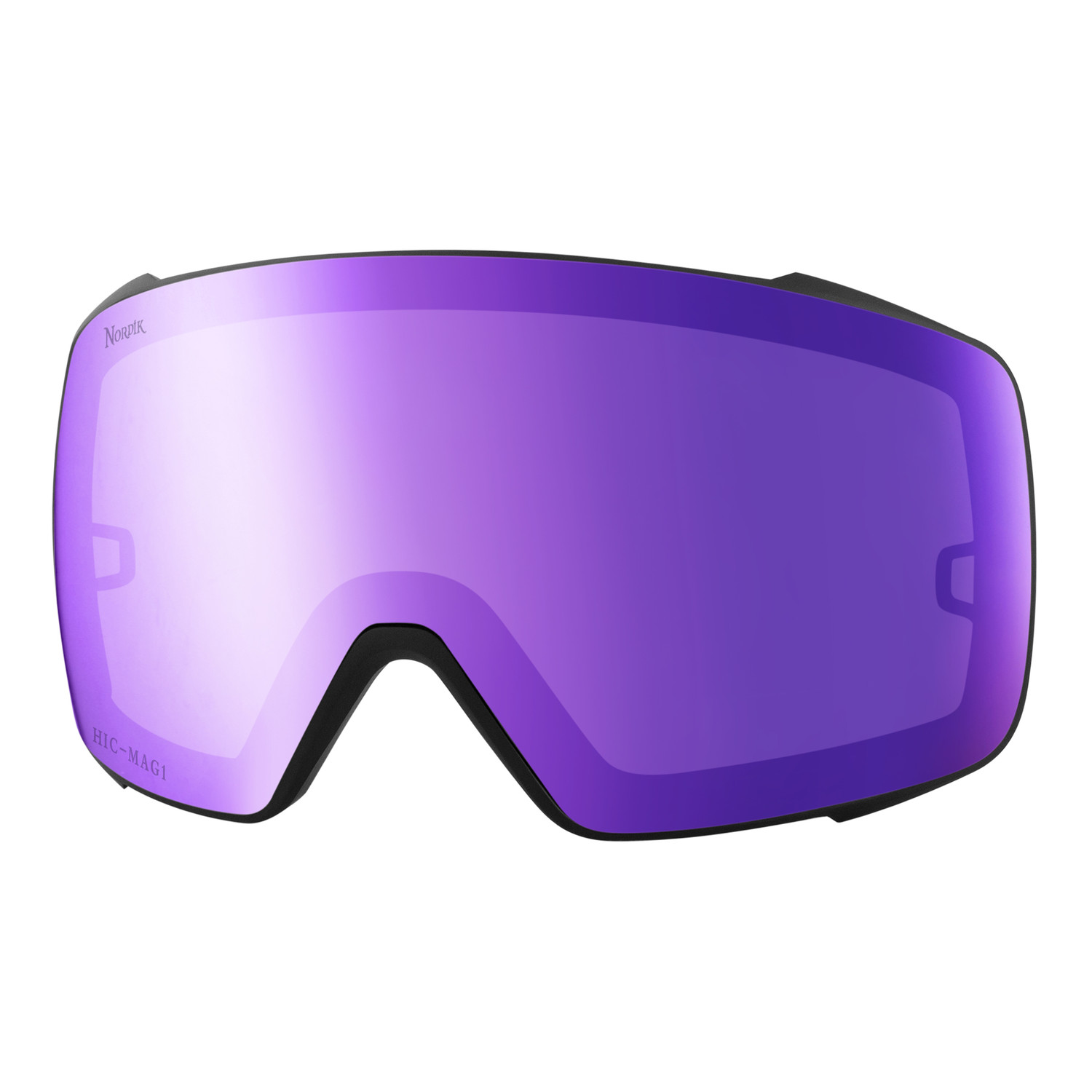 Nordik Torsten Magnetic Ski Goggles - Matte Black Frame /Cherry