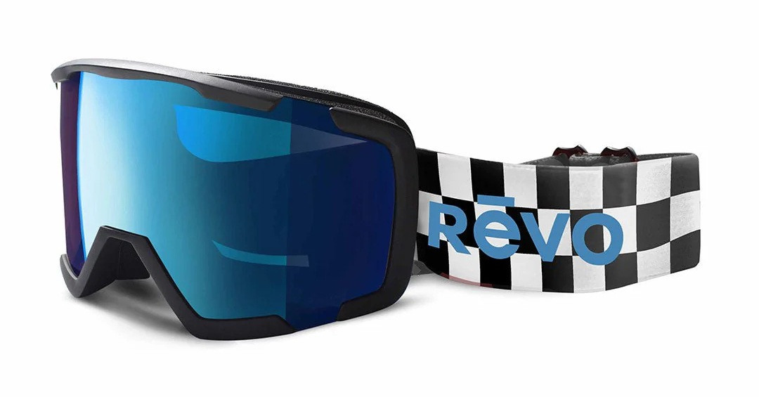 Prescription Revo Outback No 12 Matte Black 01 PBL Ski Goggles