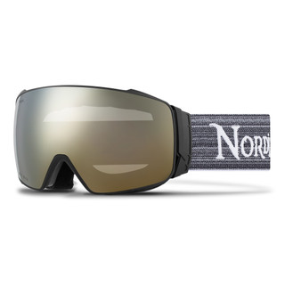 Nordik Torsten Magnetic Ski Goggles + Bonus Lens - Matte Black Frame / HC K-Gold Lens (Shipping to US/Canada Only)