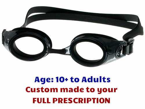 Custom prescription swim goggles clearance