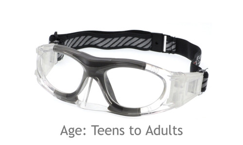 swim goggles with nose guard