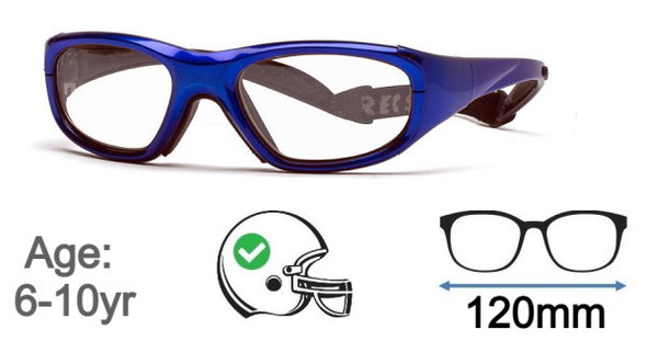 Prescription Sports Glasses & Sports Goggles - Rec Specs Blue Maxx 2