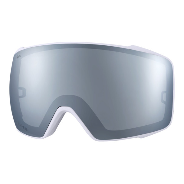 Nordik Torsten Magnetic Ski Goggles - Matte White Frame / Silver