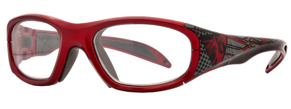 (1) Rec Specs F8 Street Series Shatter Prescription Sports Glasses in 51 Eye Size