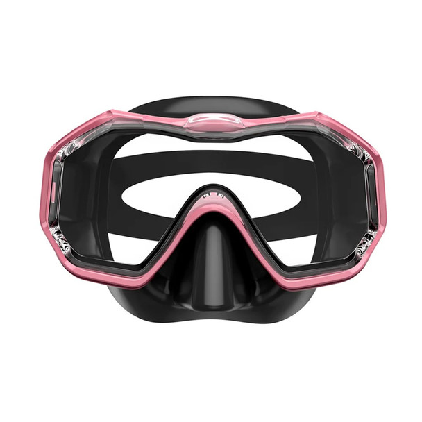 Kids Prescription Dive Snorkel Mask with prescription lenses available Pink - Goggles N More