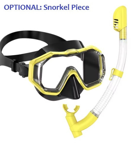 Optional Snorkel Kit Available in matching color Yellow - Goggles N More