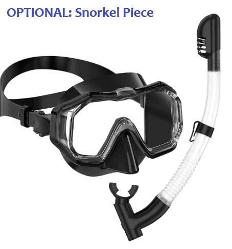 Optional Snorkel Kit Available in matching color Black - Goggles N More