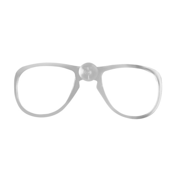 Optional Rx Lens Insert and Prescription Lenses (To be fitted to the inside of the snorkel mask).  These are removable.