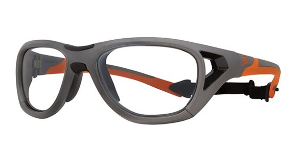Rec Specs F8 Sport Shift XL Gunmetal Fade Orange Sports Glasses
