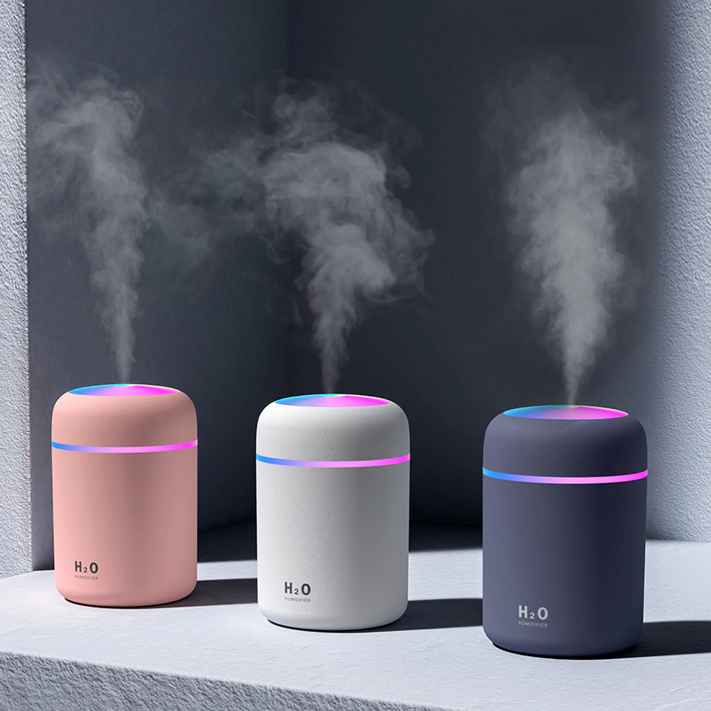 Chip alleen Embryo Mini Air Humidifier 300ml Ultrasonic Aroma Essential Oil Diffuser with 5  Filter Refills (3 Colors Available) - GogglesNMore