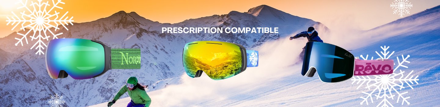 Prescription Ski and Snowboarding Goggles