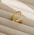 Aurelia Orbit Statement Ring 18K PVD Gold